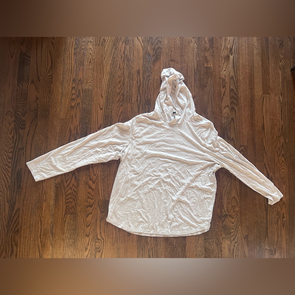 Lightweight Gray Men's VRST Hooded Long-Sleeve Pullover